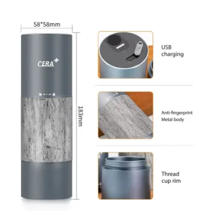Máy xay cà phê chạy pin CERA CGE01