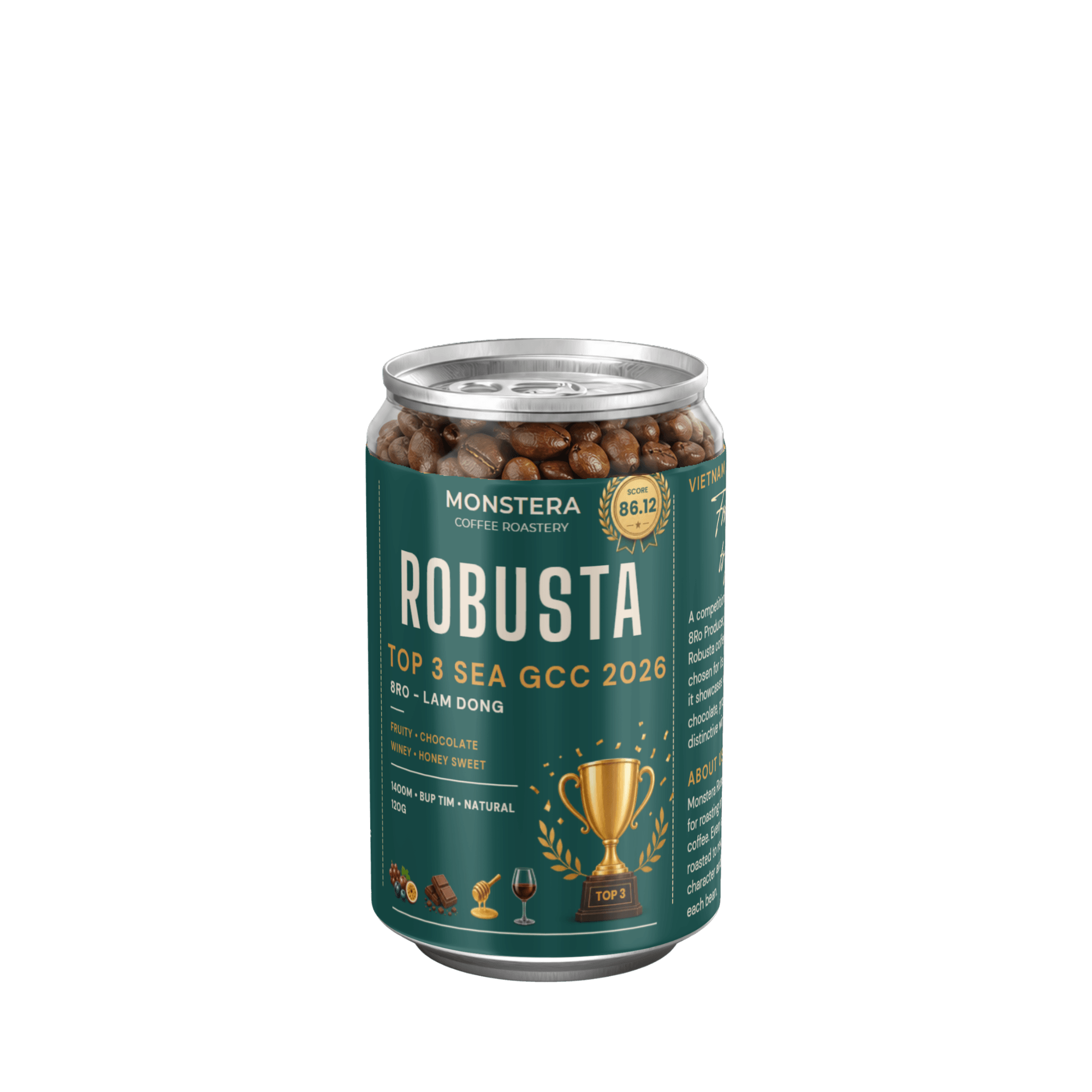 Vietnam - Fine Robusta - Giải 3 SEA GCC 2026 - 8Ro - Ảnh 2